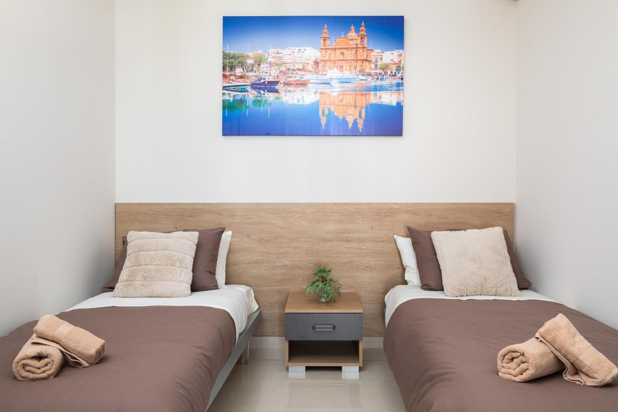 Edka Suites - Modern Sunlit 2Bd Apartments With Balconies - Close To Sliema Promenade, St Julian'S & St Georges Bay Gzira Luaran gambar