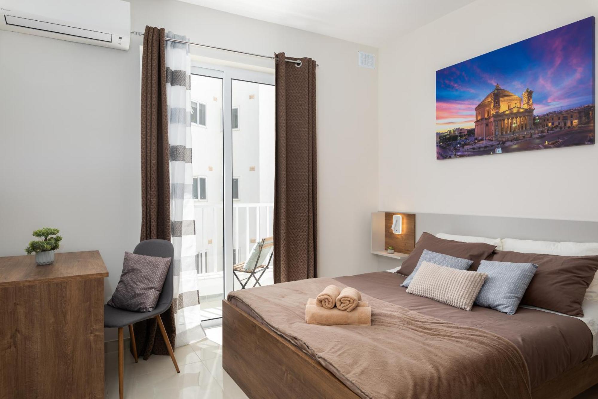 Edka Suites - Modern Sunlit 2Bd Apartments With Balconies - Close To Sliema Promenade, St Julian'S & St Georges Bay Gzira Luaran gambar