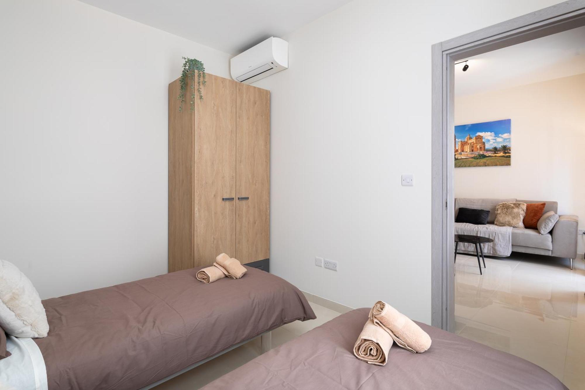 Edka Suites - Modern Sunlit 2Bd Apartments With Balconies - Close To Sliema Promenade, St Julian'S & St Georges Bay Gzira Luaran gambar