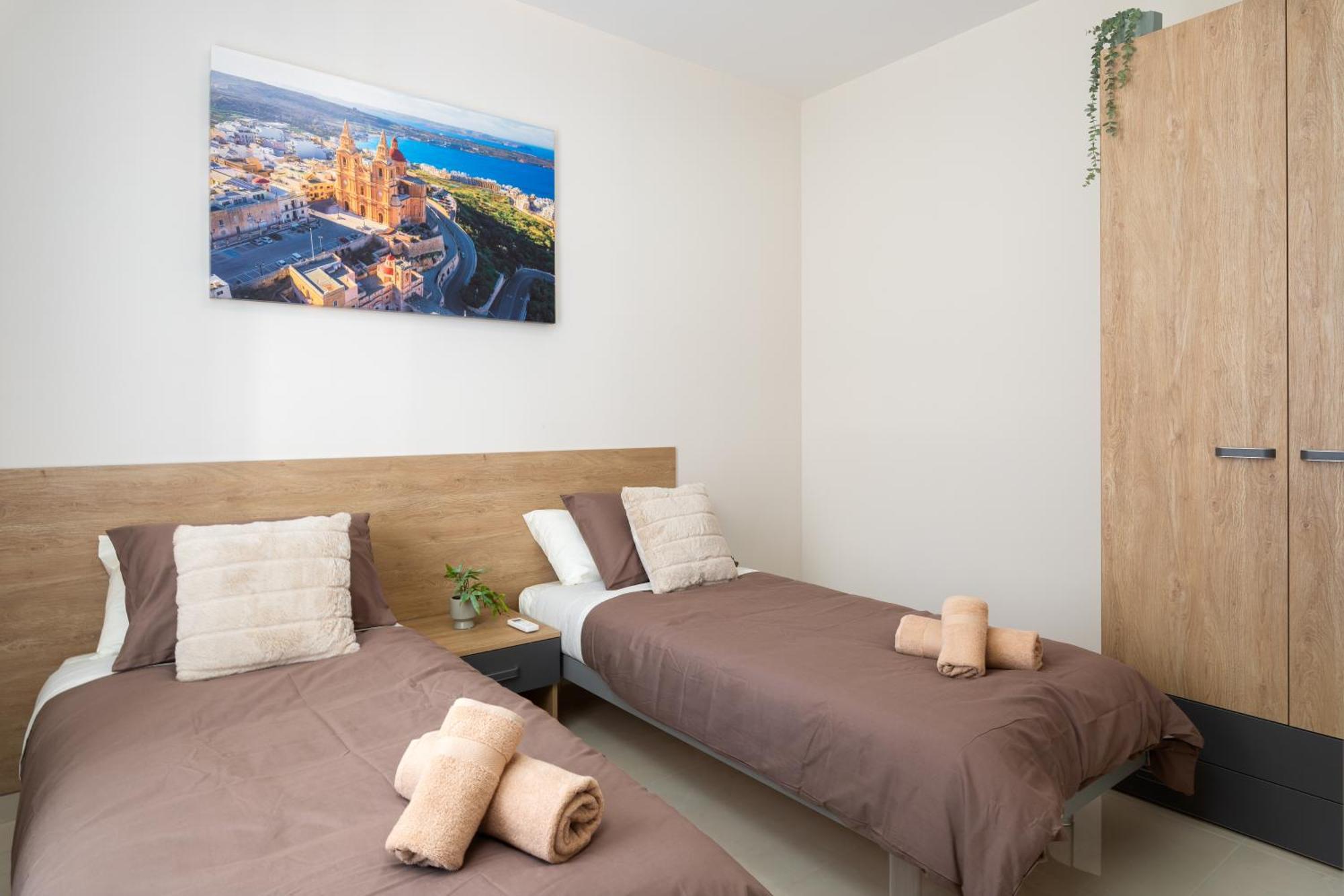 Edka Suites - Modern Sunlit 2Bd Apartments With Balconies - Close To Sliema Promenade, St Julian'S & St Georges Bay Gzira Luaran gambar