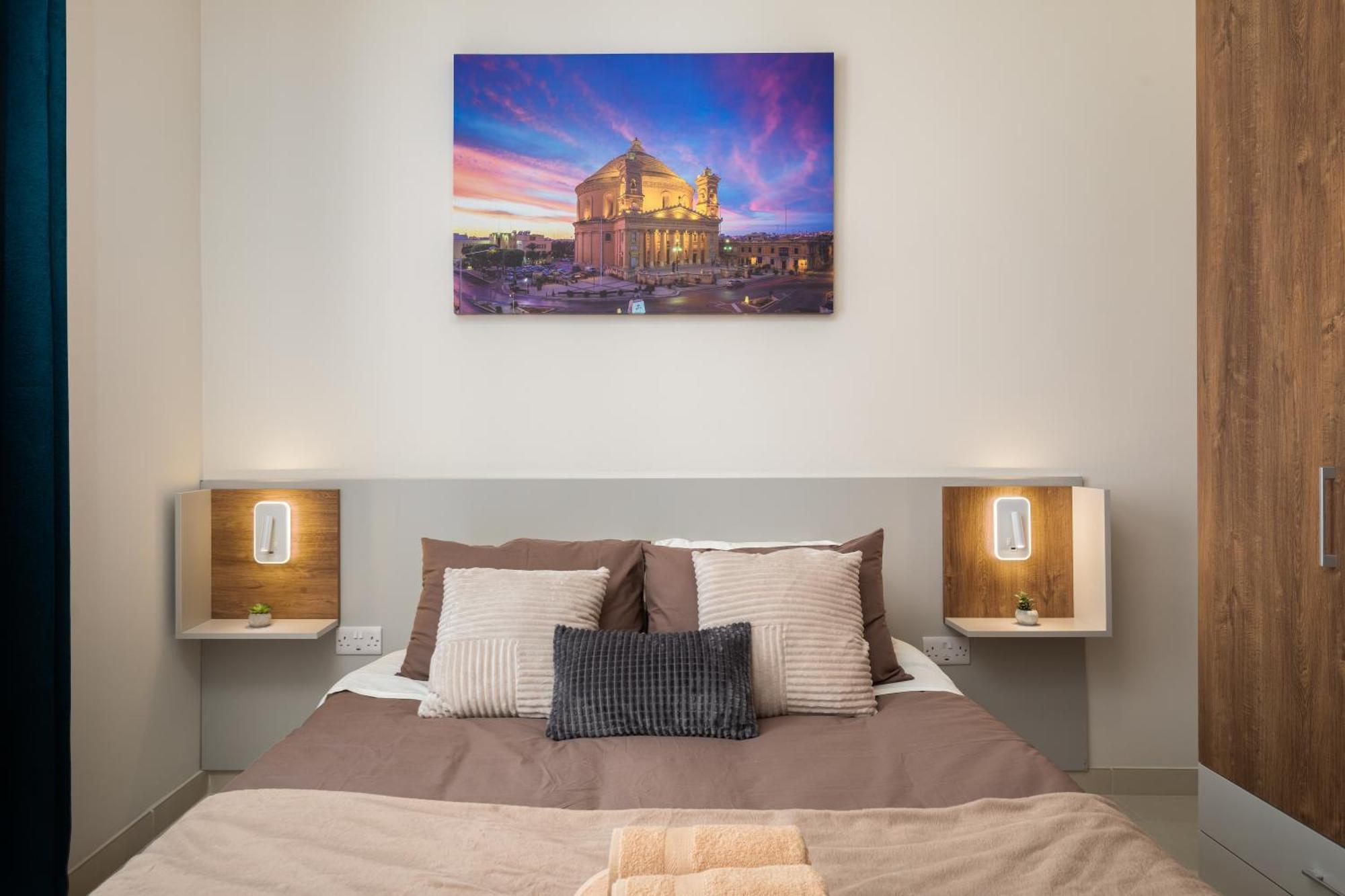 Edka Suites - Modern Sunlit 2Bd Apartments With Balconies - Close To Sliema Promenade, St Julian'S & St Georges Bay Gzira Luaran gambar