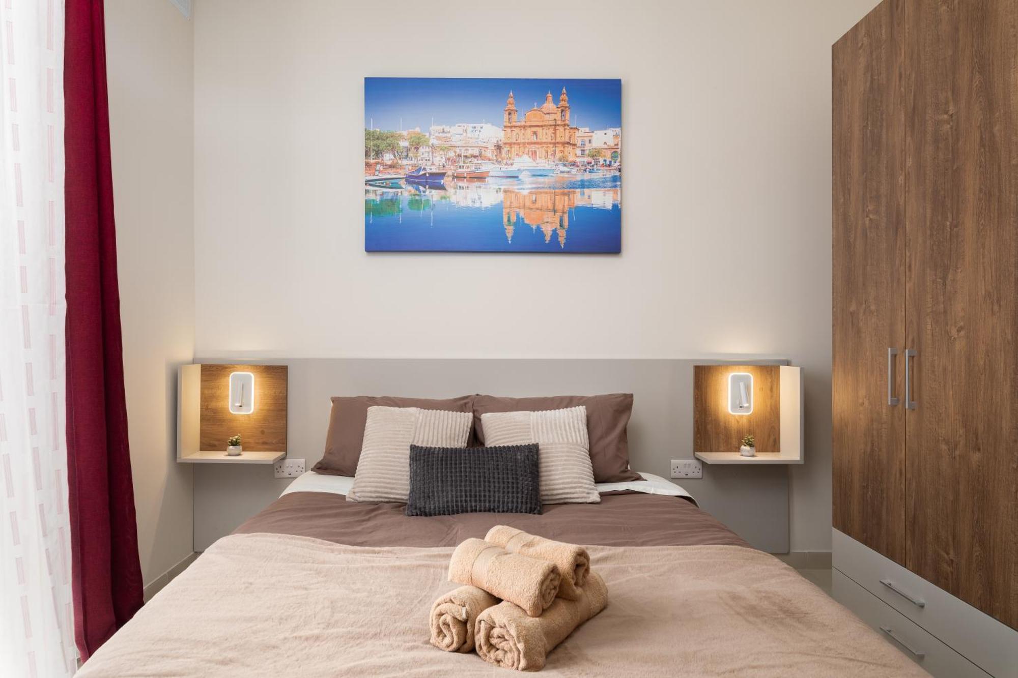 Edka Suites - Modern Sunlit 2Bd Apartments With Balconies - Close To Sliema Promenade, St Julian'S & St Georges Bay Gzira Luaran gambar