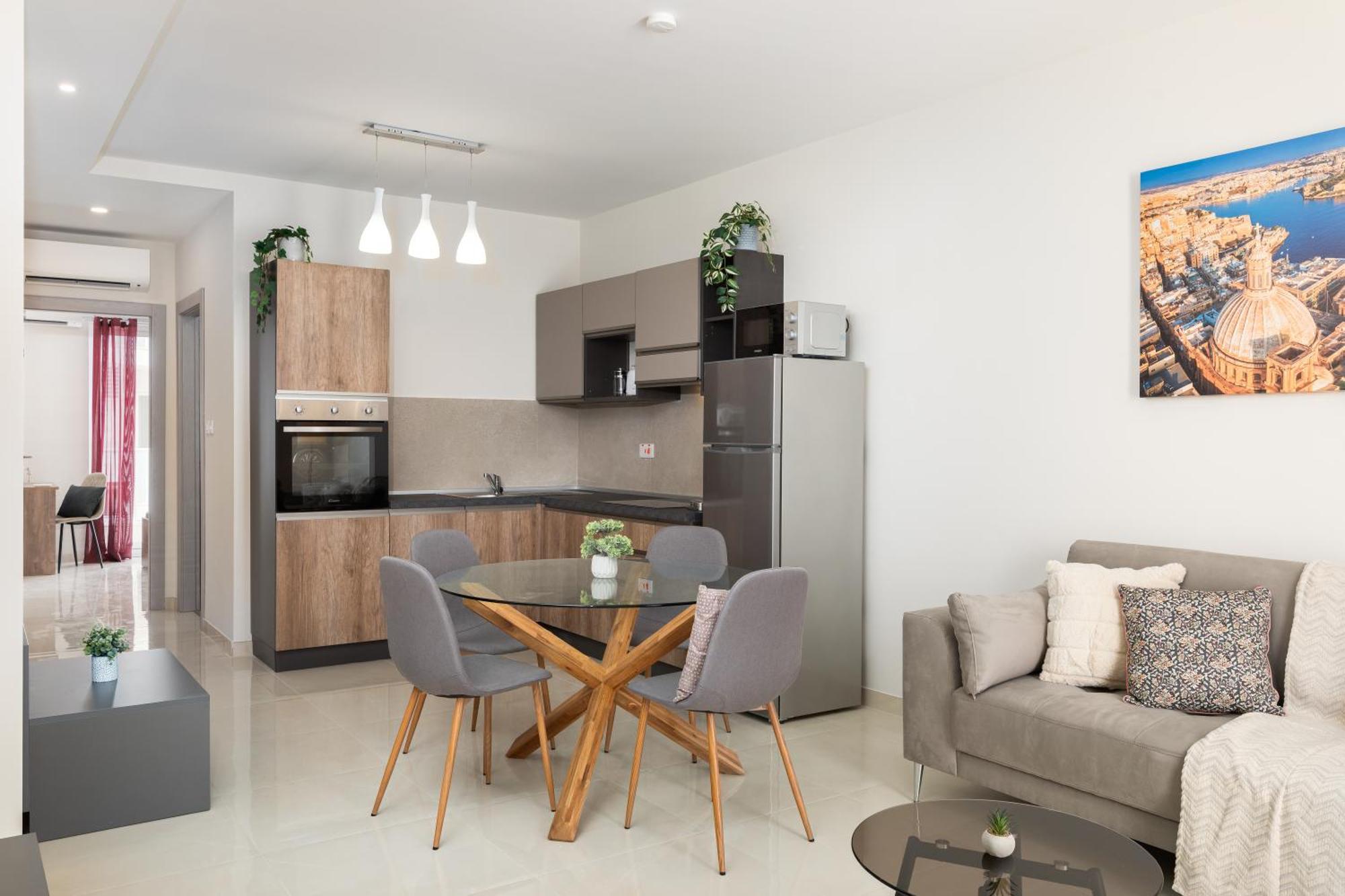 Edka Suites - Modern Sunlit 2Bd Apartments With Balconies - Close To Sliema Promenade, St Julian'S & St Georges Bay Gzira Luaran gambar